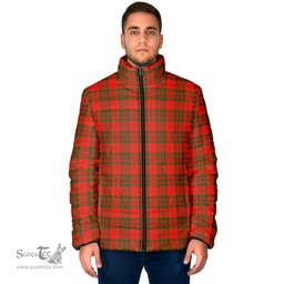 Scottish Livingston Modern Clan Tartan Padded Jacket - Tartan Plaid Jacket Scotstee Shop - Tartan Plaid - scotstee.com