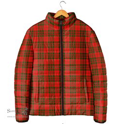 Scottish Livingston Modern Clan Tartan Padded Jacket - Tartan Plaid Jacket Scotstee Shop - Tartan Plaid - scotstee.com