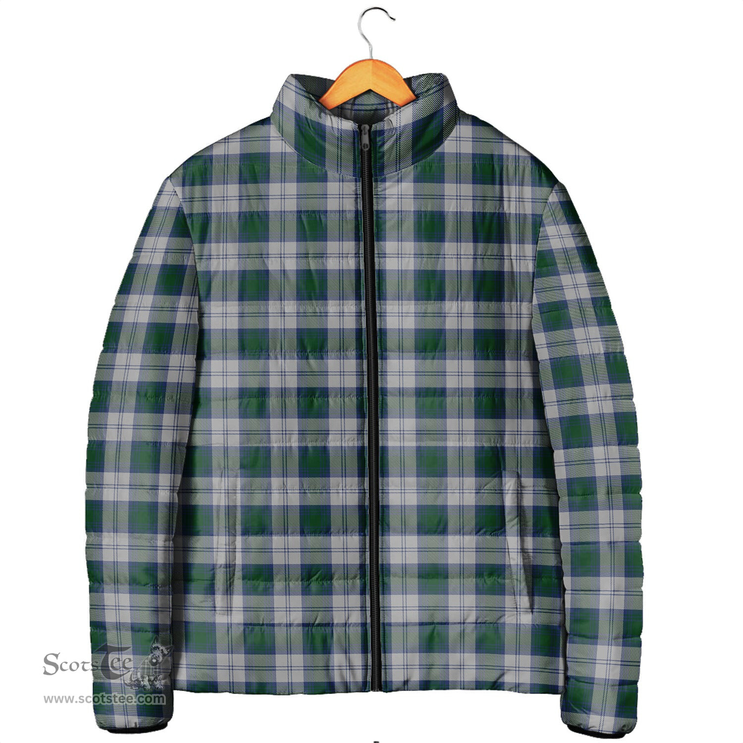 Scottish Lindsay Dress Clan Tartan Padded Jacket - Tartan Plaid Jacket Scotstee Shop - Tartan Plaid - scotstee.com