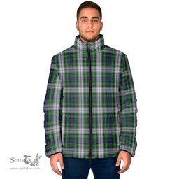 Scottish Forbes Dress Clan Tartan Padded Jacket - Tartan Plaid Jacket Scotstee Shop - Tartan Plaid - scotstee.com