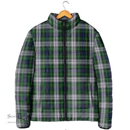 Scottish Forbes Dress Clan Tartan Padded Jacket - Tartan Plaid Jacket Scotstee Shop - Tartan Plaid - scotstee.com