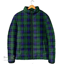Scottish MacCallum Modern Clan Tartan Padded Jacket - Tartan Plaid Jacket Scotstee Shop - Tartan Plaid - scotstee.com