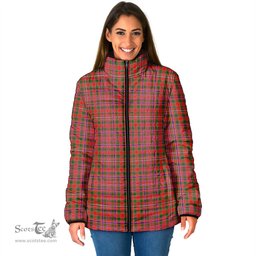 Scottish MacAlister Modern Clan Tartan Padded Jacket - Tartan Plaid Jacket Scotstee Shop - Tartan Plaid - scotstee.com
