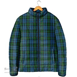 Scottish Kerr Hunting Clan Tartan Padded Jacket - Tartan Plaid Jacket Scotstee Shop - Tartan Plaid - scotstee.com