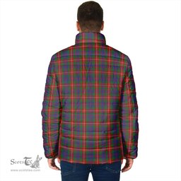 Scottish Fraser of Lovat Clan Tartan Padded Jacket - Tartan Plaid Jacket Scotstee Shop - Tartan Plaid - scotstee.com