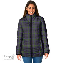 Scottish Lumsden Hunting Clan Tartan Padded Jacket - Tartan Plaid Jacket Scotstee Shop - Tartan Plaid - scotstee.com