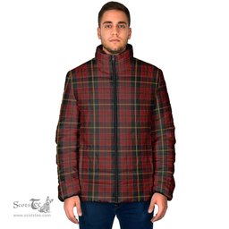 Scottish MacAlister of Skye Clan Tartan Padded Jacket - Tartan Plaid Jacket Scotstee Shop - Tartan Plaid - scotstee.com