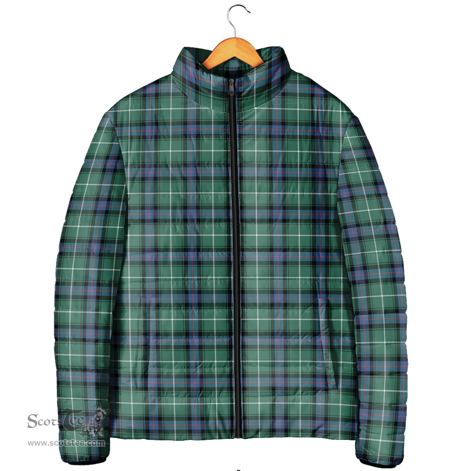 Scottish MacDonald of the Isles Hunting Ancient Clan Tartan Padded Jacket - Tartan Plaid Jacket Scotstee Shop - Tartan Plaid - scotstee.com