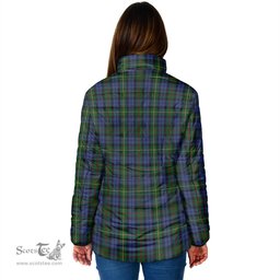 Scottish Gow Hunting Clan Tartan Padded Jacket - Tartan Plaid Jacket Scotstee Shop - Tartan Plaid - scotstee.com
