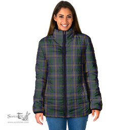 Scottish Kilkenny County Ireland Clan Tartan Padded Jacket - Tartan Plaid Jacket Scotstee Shop - Tartan Plaid - scotstee.com