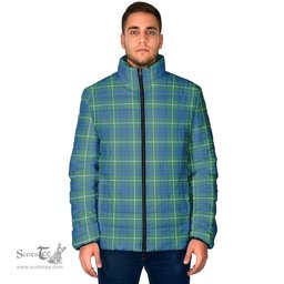 Scottish Hamilton Hunting Ancient Clan Tartan Padded Jacket - Tartan Plaid Jacket Scotstee Shop - Tartan Plaid - scotstee.com
