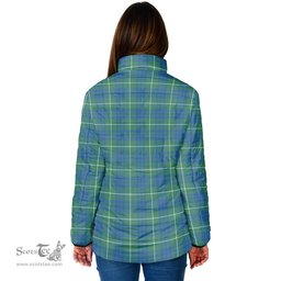 Scottish Hamilton Hunting Ancient Clan Tartan Padded Jacket - Tartan Plaid Jacket Scotstee Shop - Tartan Plaid - scotstee.com