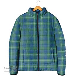 Scottish Hamilton Hunting Ancient Clan Tartan Padded Jacket - Tartan Plaid Jacket Scotstee Shop - Tartan Plaid - scotstee.com