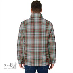 Scottish MacBain Dress Clan Tartan Padded Jacket - Tartan Plaid Jacket Scotstee Shop - Tartan Plaid - scotstee.com