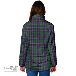 Scottish Hunter of Peebleshire Clan Tartan Padded Jacket - Tartan Plaid Jacket Scotstee Shop - Tartan Plaid - scotstee.com