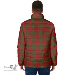 Scottish MacAlister of Glenbarr Clan Tartan Padded Jacket - Tartan Plaid Jacket Scotstee Shop - Tartan Plaid - scotstee.com