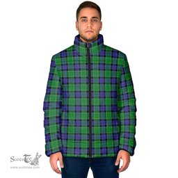 Scottish Graham of Menteith Modern Clan Tartan Padded Jacket - Tartan Plaid Jacket Scotstee Shop - Tartan Plaid - scotstee.com