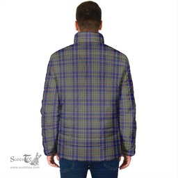 Scottish Kildare County Ireland Clan Tartan Padded Jacket - Tartan Plaid Jacket Scotstee Shop - Tartan Plaid - scotstee.com
