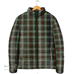 Scottish Fraser Hunting Dress Clan Tartan Padded Jacket - Tartan Plaid Jacket Scotstee Shop - Tartan Plaid - scotstee.com