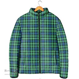 Scottish Graham of Montrose Ancient Clan Tartan Padded Jacket - Tartan Plaid Jacket Scotstee Shop - Tartan Plaid - scotstee.com