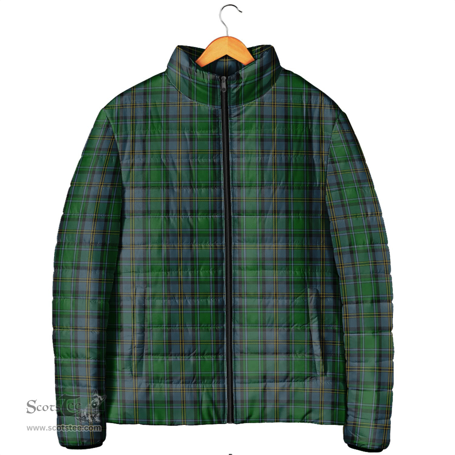 Scottish Hope Vere Clan Tartan Padded Jacket - Tartan Plaid Jacket Scotstee Shop - Tartan Plaid - scotstee.com