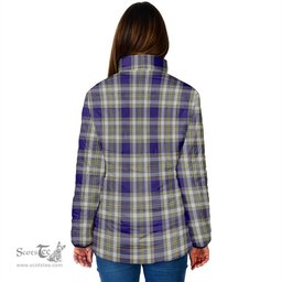 Scottish Livingston Dress Clan Tartan Padded Jacket - Tartan Plaid Jacket Scotstee Shop - Tartan Plaid - scotstee.com