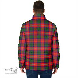 Scottish Hopkirk Clan Tartan Padded Jacket - Tartan Plaid Jacket Scotstee Shop - Tartan Plaid - scotstee.com