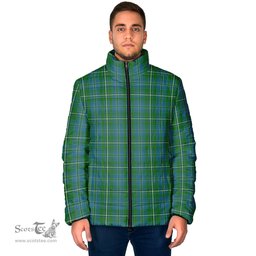 Scottish Hay Hunting Clan Tartan Padded Jacket - Tartan Plaid Jacket Scotstee Shop - Tartan Plaid - scotstee.com