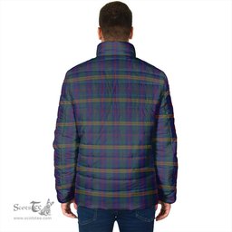 Scottish Jenkins of Wales Clan Tartan Padded Jacket - Tartan Plaid Jacket Scotstee Shop - Tartan Plaid - scotstee.com