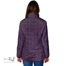 Scottish James of Wales Clan Tartan Padded Jacket - Tartan Plaid Jacket Scotstee Shop - Tartan Plaid - scotstee.com