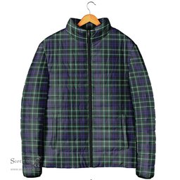 Scottish Graham of Montrose Modern Clan Tartan Padded Jacket - Tartan Plaid Jacket Scotstee Shop - Tartan Plaid - scotstee.com