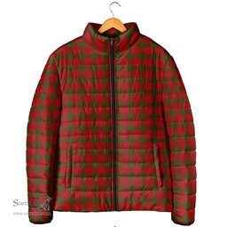Scottish MacDonald of Sleat Clan Tartan Padded Jacket - Tartan Plaid Jacket Scotstee Shop - Tartan Plaid - scotstee.com