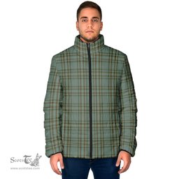 Scottish Kelly Dress Clan Tartan Padded Jacket - Tartan Plaid Jacket Scotstee Shop - Tartan Plaid - scotstee.com