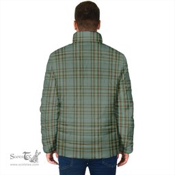 Scottish Kelly Dress Clan Tartan Padded Jacket - Tartan Plaid Jacket Scotstee Shop - Tartan Plaid - scotstee.com