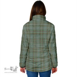 Scottish Kelly Dress Clan Tartan Padded Jacket - Tartan Plaid Jacket Scotstee Shop - Tartan Plaid - scotstee.com