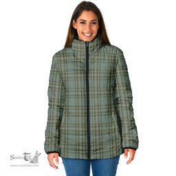 Scottish Kelly Dress Clan Tartan Padded Jacket - Tartan Plaid Jacket Scotstee Shop - Tartan Plaid - scotstee.com