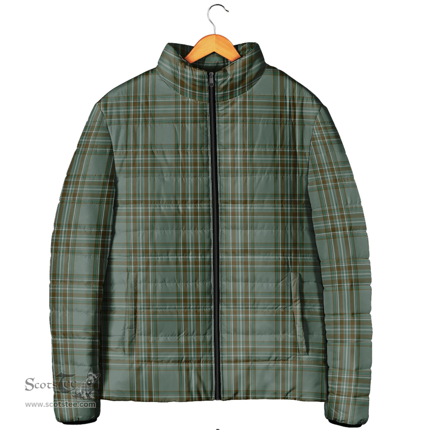 Scottish Kelly Dress Clan Tartan Padded Jacket - Tartan Plaid Jacket Scotstee Shop - Tartan Plaid - scotstee.com