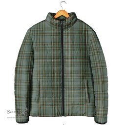 Scottish Kelly Dress Clan Tartan Padded Jacket - Tartan Plaid Jacket Scotstee Shop - Tartan Plaid - scotstee.com
