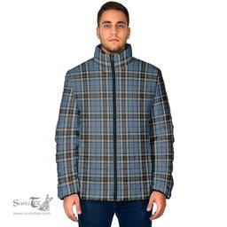 Scottish MacTavish Dress Clan Tartan Padded Jacket - Tartan Plaid Jacket Scotstee Shop - Tartan Plaid - scotstee.com