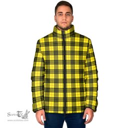 Scottish MacLeod of Lewis Modern Clan Tartan Padded Jacket - Tartan Plaid Jacket Scotstee Shop - Tartan Plaid - scotstee.com
