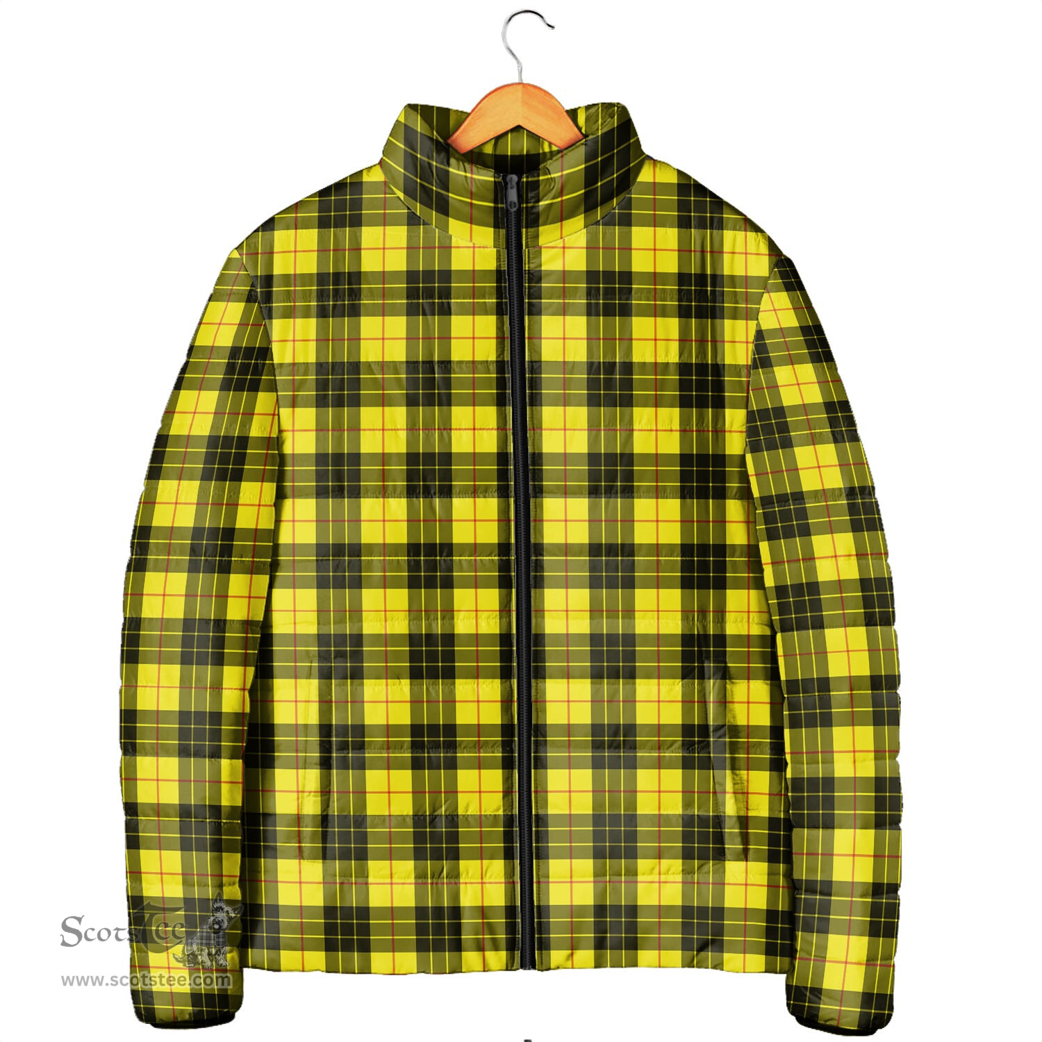 Scottish MacLeod of Lewis Modern Clan Tartan Padded Jacket - Tartan Plaid Jacket Scotstee Shop - Tartan Plaid - scotstee.com