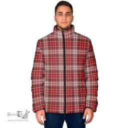 Scottish MacDougall Dress Clan Tartan Padded Jacket - Tartan Plaid Jacket Scotstee Shop - Tartan Plaid - scotstee.com