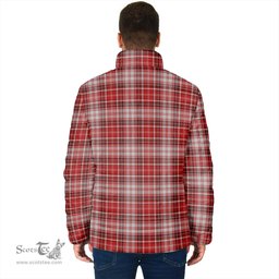 Scottish MacDougall Dress Clan Tartan Padded Jacket - Tartan Plaid Jacket Scotstee Shop - Tartan Plaid - scotstee.com