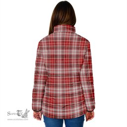 Scottish MacDougall Dress Clan Tartan Padded Jacket - Tartan Plaid Jacket Scotstee Shop - Tartan Plaid - scotstee.com