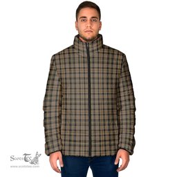 Scottish MacKenzie Hunting Clan Tartan Padded Jacket - Tartan Plaid Jacket Scotstee Shop - Tartan Plaid - scotstee.com