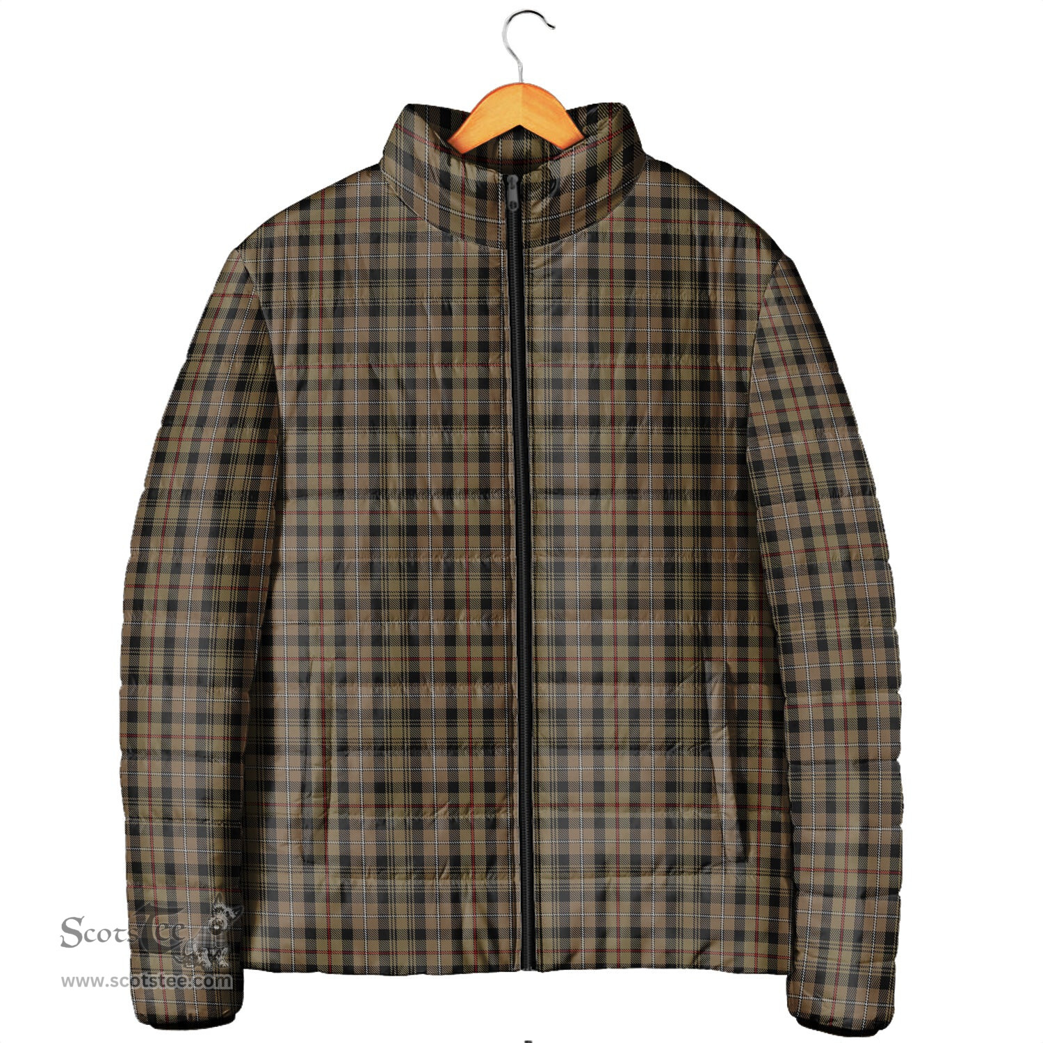 Scottish MacKenzie Hunting Clan Tartan Padded Jacket - Tartan Plaid Jacket Scotstee Shop - Tartan Plaid - scotstee.com