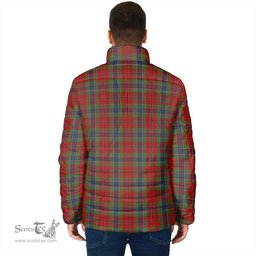 Scottish MacLean of Duart Clan Tartan Padded Jacket - Tartan Plaid Jacket Scotstee Shop - Tartan Plaid - scotstee.com