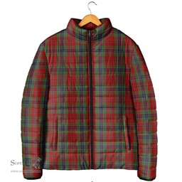 Scottish MacLean of Duart Clan Tartan Padded Jacket - Tartan Plaid Jacket Scotstee Shop - Tartan Plaid - scotstee.com
