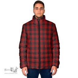 Scottish MacLeod of Raasay Highland Clan Tartan Padded Jacket - Tartan Plaid Jacket Scotstee Shop - Tartan Plaid - scotstee.com
