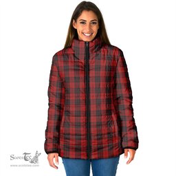 Scottish MacLeod of Raasay Highland Clan Tartan Padded Jacket - Tartan Plaid Jacket Scotstee Shop - Tartan Plaid - scotstee.com